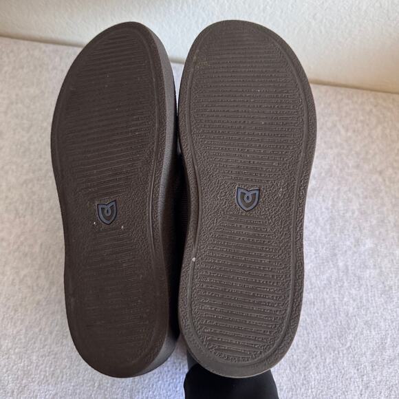 Rothy's Men's The Monty Shoe in Merino Wool Timber Brown Size 7.5 - Picture 4 of 6